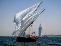 Al Gaffal 60ft dhow sailing race, May 2025