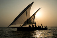 Dalma Island 60ft dhow sailing race Oct 25 2018