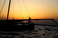 Al Gaffal dhow sailing race, Dubai, May 2013