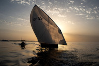 Al Gaffal 60ft dhow sailing race, May 2024